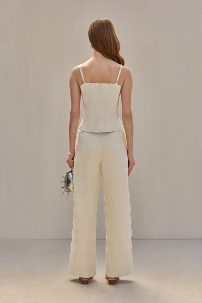 SIMONE TOP - OFF WHITE MULTI
