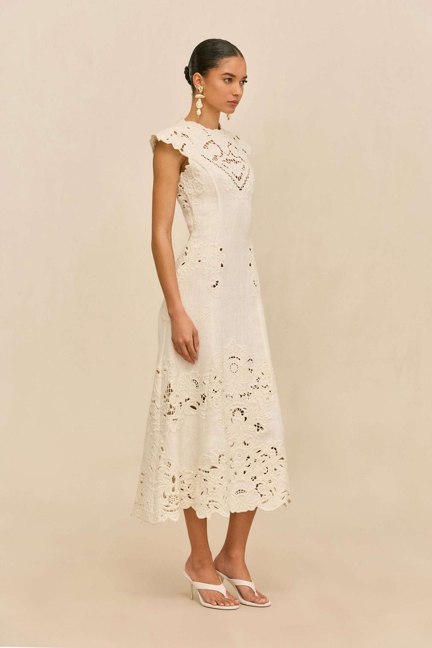 THALASSA DRESS - OFF WHITE