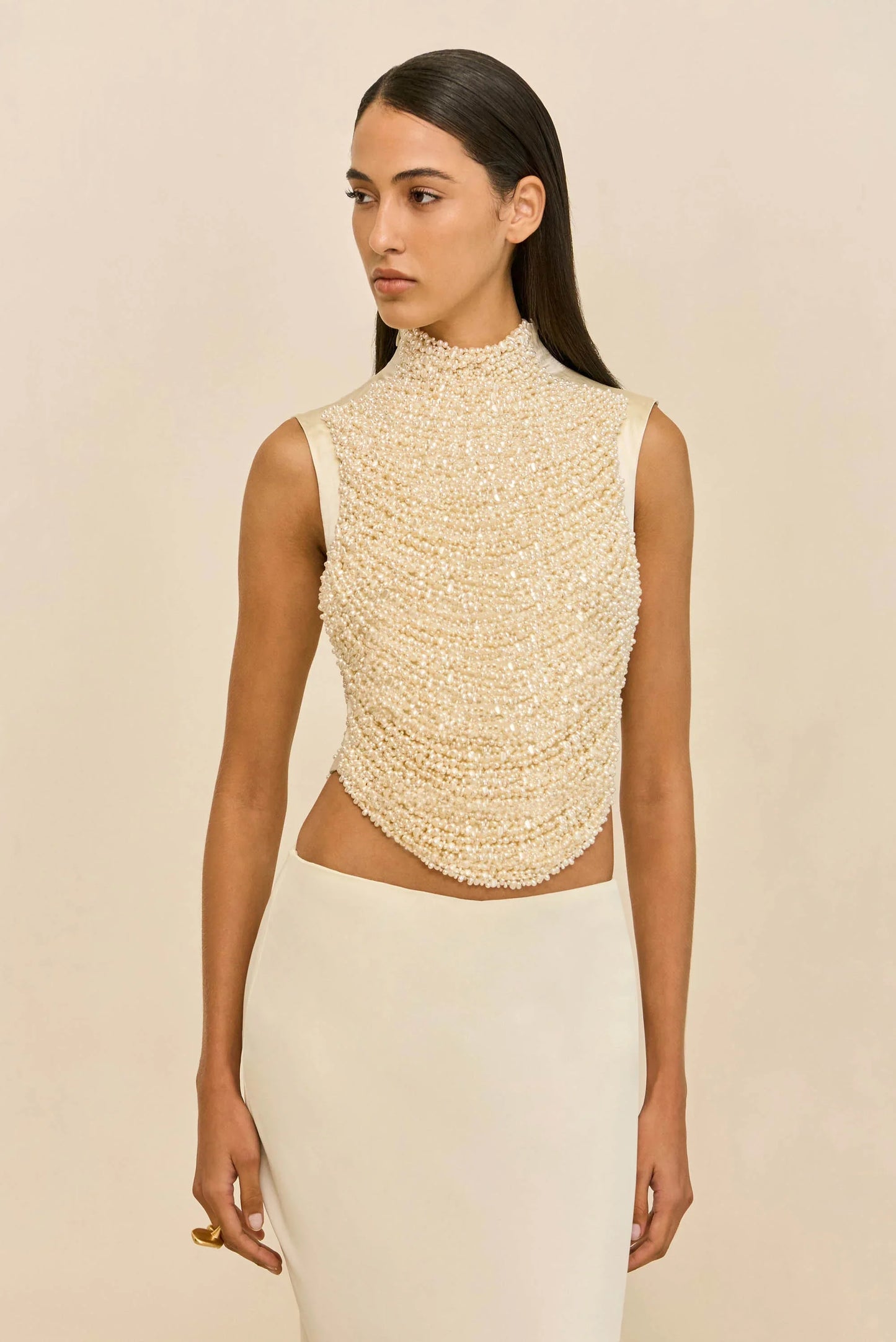 TARAJI TOP - PEARL