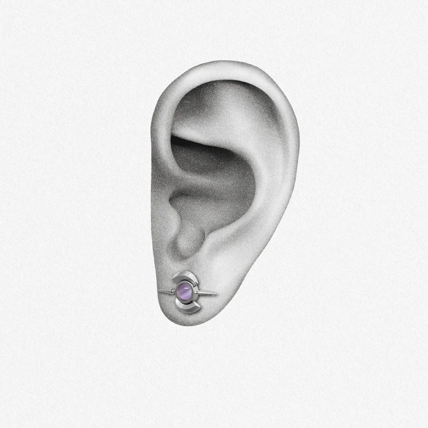 CELESTIAL ORB EAR STUDS
