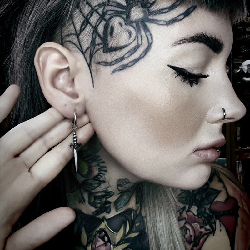 BLADE WING EARRINGS