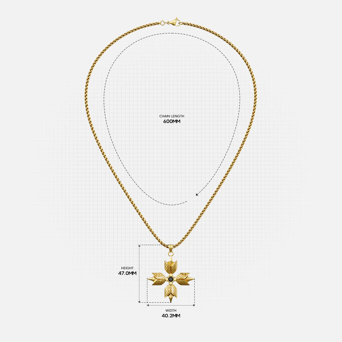 CARAPACE SIGIL NECKLACE