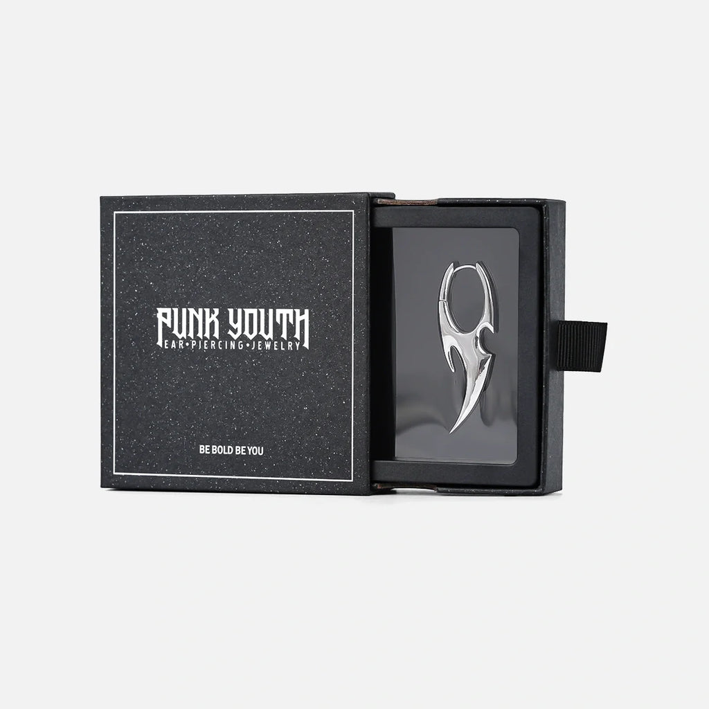 BLADE ARC EARRINGS