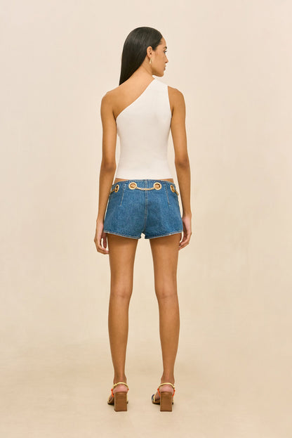 ANOUK KNIT TOP - OFF WHITE
